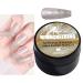 Solid Gel Nail Glue | Gel Nail Glue Hard Gel for Nails | Long-Lasting Hard Gel Manicure Art Building Gel for Nails Home Salon Use 04