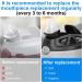 Peutier 3Stk Replacement Outputer for Contigo - BPA-Free Silicone Soft Lid Spare Parts with Screwdriver for Aubrey Kids 14oz & 20oz Water Bottle - Buy Online on GoSupps.com