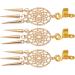 Tube de printemps d coratif de barbe dreadlock pour la vie quotidienne de mariage dor  - Buy Online on GoSupps.com