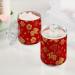 Buy Gaireg Oriental Year of the Rabbit Plastic Bathroom Glasses - 2 Pack for Cotton Balls Swabs Dental Floss | International Shipping Available - Buy Online on GoSupps.com