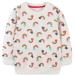 Girls Sweatshirt for Kids Cotton Top Casual Jumper Girl T Shirt Toddler Clothes Long Sleeve Pullover Age 1-12 Years 1-2 Years White