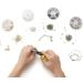 1000PCS Open Jump Rings Kit with Lobster Clasps and Opener - Gold | Handyman Crafts for Jewelry Making, Keychains, and Necklace Repair - Buy Online on GoSupps.com