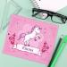 Striefchen Children's Glasses Cleaning Cloth Personalized with Beautiful Pink Childlike Motifs | Perfect for Kids - Buy Online on GoSupps.com