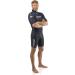 Cressi Men's 2.5mm Shorty Wetsuit for Warm Water Activities - Small Black/Blue - Buy Online on GoSupps.com
