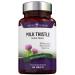 Milk Thistle - High Strength 3000mg Supplement - 300 Tablets (10 Months Supply) - 80% Silymarin Vegan Friendly GMO-Free Gluten-Free Not Milk Thistle Capsules or Tincture Made in The UK