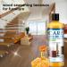 Furniture Polish | Beeswax Wood Polish and Conditioner - Restorer for Hardwood Floor Real Wood for Wood Doors Tables Chairs Cabinets Waterproof & Repair Wood Proidl - Buy Online on GoSupps.com