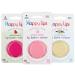 Happy Lips Lip Balm with Mirror Pop on/in your Phone's Collapsible Socket Grip or attach anywhere with the adapter: Tablet Laptop Desk... Anywhere! (Variety Pack)) Watermelon Vanilla Bean Cotton Candy 3 Pack