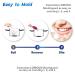 LORIOUS Mouthguard Set of 6 - BPA Free Customizable Medical Grade Mouth Guard for Teeth Grinding, Clenching, Bruxism, Sports, and Whitening Tray - One Size Fits All - Buy Online on GoSupps.com
