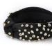 Etercycle Black Rhinestone Headband - Top Knotted Fashion Headband for Women - Buy Online on GoSupps.com