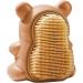 Eventerde Kids Nail Brush Nail Brush for Cleaning Fingernails - Adorable Bear Scrubber with Soft Stiff Bristles - Easy Grip Nail Brush with Gentle Bristles for Cleaning brown - Buy Online on GoSupps.com