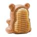 Nail Cleaning Brush - Cute Bear Cleaning Nail Brush | Easy To Grip Bear Finger Nail Brush With Soft Bristles Gently Cleans Kid's Nails Brown