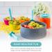 Grabease Stainless Steel Fork Knife & Spoon Set for 18m+ | Teal | Safe & Easy for Kids - Buy Online on GoSupps.com