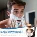 Frcolor Set: Stainless Steel Shaving Foam Brush Razor Brush & Holder Premium Shaving Essentials for Men - Buy Online on GoSupps.com