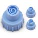 Face Care Skin Beauty Set Hydro Dermabrasion Water Scrub Silicone Tips Small Vortex 3 Pcs For Elitzia ET89 ETLB246 Or ETLB248 Beauty Machine Blue Silicone Small 3Pcs