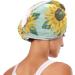Summer Sunflower Hair Towel 2 Pack | Super Absorbent Quick Dry Hair Turbans for Women & Girls - Buy Online on GoSupps.com