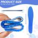 Flexible Arch Support Gel Insoles for Women and Men - Honeycomb Design for Pain Relief (Size 4-8) - Buy Online on GoSupps.com