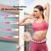 UNTIL Weighted Hula Fit Hoop Plus Size for Adults - 3rd Gen Noiseless Fitness Hoop with Counter - 26 Detachable Links - 2-in-1 Abdominal Fitness Massage - Pink - Buy Online on GoSupps.com
