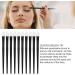 Silicone Eyeshadow Brush Set Soft Reusable Brushes for Liquid Eye Shadows Long Lasting Applicator with Curved Tip Portable Design - Buy Online on GoSupps.com