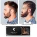 10-in-1 Beard Grooming Kit with Beard Oil, Balm, Conditioner, Shampoo, Roller, Comb, Brush, Scissor, and Storage Bag - Best Gifts for Men - Buy Online on GoSupps.com