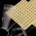 MUKLEI 150 PCS Clear Nail Swatch Sticks with Ring + 200 Number Labels - Nail Art Display Set - Buy Online on GoSupps.com