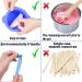 Cxppidy Silicone Wax Warmer Liner Set with Spatula - Non-Stick Insert for 14-16 oz Wax Machine - Home Hair Removal - Buy Online on GoSupps.com