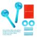 RejuvePixel Ice Globes with Glitter | 2PCS Frozen Cryo Roller for Facial Massage | Tighten Skin, Anti Aging, Reduce Puffiness & Wrinkles | Includes Holder - Buy Online on GoSupps.com