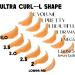 Lash Lift Pads - 5 Sizes Perm Rods for DIY Lash Lifting at Home | Reusable Silicone Shields for Softer Perming Curler Rollers - Orange L Curl-Lift up Rapidly - Buy Online on GoSupps.com