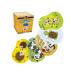 Ortopad Bamboo Fun Pack Eye Patches 50/Box (Junior Size 0-2 yrs) Hedgehog Pack