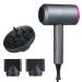 SIMBAE Hair Dryer Ionic Hair Dryer with 3 Nozzles Diffusers 3 Heat Settings & 2 Speed Hot/Cold Wind Quick Drying Blow Dryer Portable Hair Styling Tools for Home Salon Travel 110V-220V