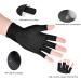 Copper Arthritis Gloves (1 Pair) - Wrist Compression & Support Brace for Carpal Tunnel - Adjustable Strap, Fingerless Design - Relieve Hand, Finger, Wrist Pain - Women/Men (Large) - Buy Online on GoSupps.com
