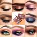 LUXAZA Neutral Nudes Eyeshadow Palette - Brown Metallic Warm Bronze Copper Shimmer Satin Shades - Buy Online on GoSupps.com