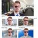 Stylish Photochromic Reading Glasses | Ultra-Light TR Sunglasses for Men & Women | UV Protection in Black & Red (+1.5) - Buy Online on GoSupps.com