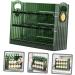 Healvian Egg Storage Box Eggs Egg Holder for Fridge Egg Organizer Egg Preservation Tray Crisper Side Door Green 26X20X10CM - Buy Online on GoSupps.com