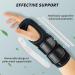 EULANT Wrist Brace for Carpal Tunnel - Adjustable Support Night Sleep Hand Brace Pain Relief Splint for Sports Injuries - Metal Stabilizer for Men & Women - Black L - Buy Online on GoSupps.com