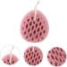 PLAFOPE Bath Sponge Sponges Scrubber Exfoliating Sponge Skin Bath Ball Sponge Bath Balls Bath Back Sponge Bathing Bubble Making Sponge Showering Ball Bath Flower Tool Girl The Bubble Pink - Buy Online on GoSupps.com