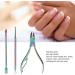 Cuticle Remover Set Multifunction Tools Comfortable Grip Professional Nail Care Ideal Choice for Women & Girls Stainless Steel Cuticle Nipper Kit with Trimmer Pusher  - Buy Online on GoSupps.com