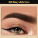 MOTIBACK Microblading Eyebrow Pen WaterResistant Eyebrow Pencil 2in1 DualEnd Eyebrow Brush Mascara for LongLasting Defined Eyebrows GrayBrown - Buy Online on GoSupps.com