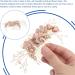 Minkissy Pearl Crystal Wedding Hair Comb - Pink Rhinestone Flower Bridal Hair Accessories - Buy Online on GoSupps.com