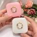 Shop Stylish Lentil & Contact Lens Storage Containers | Mini Box Holder Kit with Travel Bag - Pink & Bianco - Buy Online on GoSupps.com