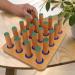 18x14x2cm Finger Dexterity Pegboard Hand Rehabilitation Board Fine Motor Skills Exercise Hand Eye Coordination Pegboard Wood Pegboard for Hand Fine Motor Skills Weight: about 600g - Buy Online on GoSupps.com