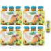 Valfrutta Succhi di Frutta Albicocca Lot de 24 jus de fruits avec abricots italiens boisson sans alcool 125 ml + 1 bo te de th glac San Benedetto au citron sans sucre 330 ml