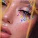 Pearl Makeup Self-Adhesive Rhinestones for Eye, Face & Nail Art - 6 Sheets of Black, White, Pink & Purple Gems - Temporary Tattoos, Eyeshadow Jewelry Stickers for Women & Girls - Buy Online on GoSupps.com