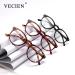 Vecien Reading Glasses - 3-Pack with Spring Hinges Matte Finish Ultra-Clear View Stylish Design for Men & Women 4.0 Diopters in 3 Colors - Buy Online on GoSupps.com