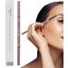 Eyebrow Pencil Makeup Brow Pencil Double Headed | Makeup Pens for Eye Makeup Waterproof & Smudge-Proof Eyebrow for Soft Textured Natural Daily Look Shakven Dark Brown - Buy Online on GoSupps.com