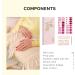 NAILOG Semi Cured Gel Nail Strips 34 pcs Salon-Quality Gel Nail Stickers Long Lasting Nail Wraps for Women with Soft Gel Finish Strawberry Love - Buy Online on GoSupps.com