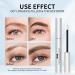 Natural Eyebrow Growth Serum To Grow Brows for Women Fuller Thicker Longer Brows 3ML Plant Extracts Enhancer Visible Growth in 4 Weeks Vegan & Cruelty-Free White - Buy Online on GoSupps.com
