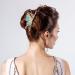 4-Pc Set 4.3 Inch Butterfly Hair Claw Clips - Sparkly Non-Slip Metal Hairpins for Women & Girls - Buy Online on GoSupps.com