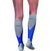 JOBST Unisex Sport Knee High Compression Socks 15-20 mmHg - X-Large Blue/Grey for Athletic Support - Buy Online on GoSupps.com