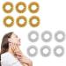 12 pieces of massage rings finger acupressure ring massage rings for fingers and wrists acupressure ring bracelet stress reduction for osteoarthritis promotion of blood circulation rings set wrist massage ring