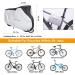 Waterproof Outdoor Bike Cover | Anti-Dust Rain Snow UV Protection | For Mountain, Road & Heavy Duty Bikes | With Lock Holes & Storage Bag - Buy Online on GoSupps.com